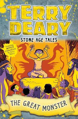 Stone Age Tales: The Great Monster - Terry Deary - cover