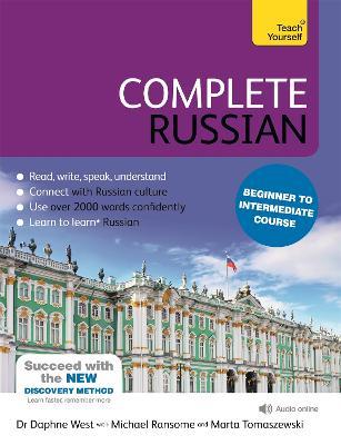 Complete Russian Beginner to Intermediate Course: (Book and audio support) - Dr Daphne West - cover