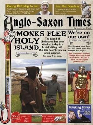 The Anglo-Saxon Times - Andrew Langley - cover