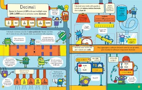 Frazioni e decimali. Sollevo e scopro. Ediz. illustrata - Rosie Dickins,Enrica Rusinà - 3