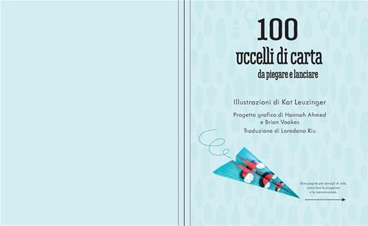 100 uccelli di carta da piegare e lanciare - Emily Bone - 2