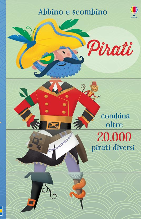 Pirati. Abbino e scombino. Ediz. illustrata - Sam Taplin - copertina