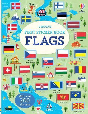 First Sticker Book Flags - Holly Bathie - cover