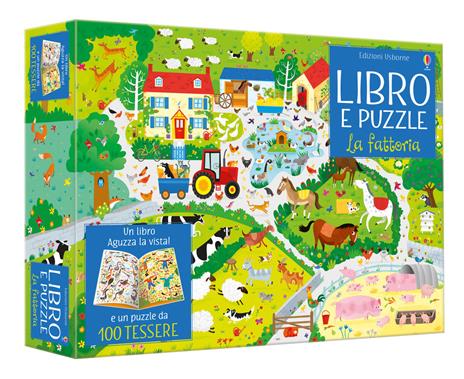 La fattoria. Con puzzle - Kirsteen Robson - copertina