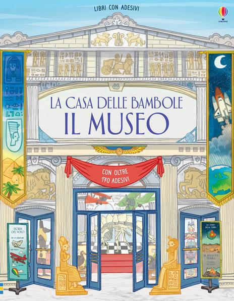 La casa della bambole. Il museo. Libri con adesivi. Ediz. a colori - Struan Reid - copertina