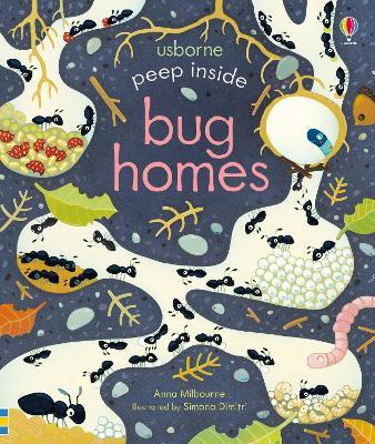 Peep Inside Bug Homes - Anna Milbourne - cover