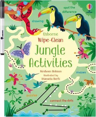 Wipe-Clean Jungle Activities - Kirsteen Robson - cover