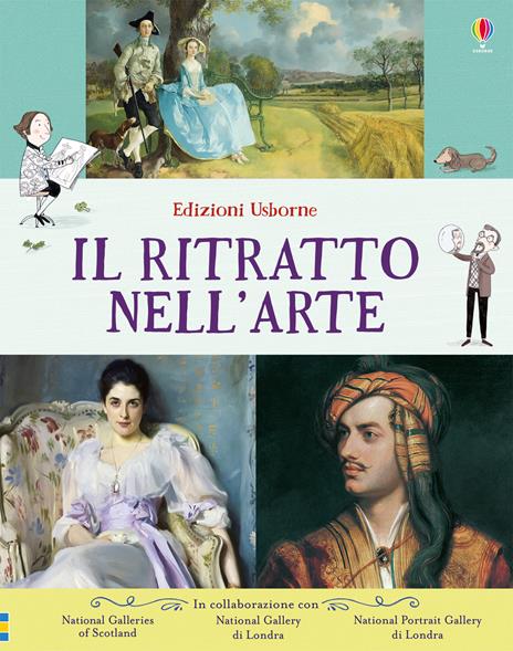 Il ritratto nell'arte. Ediz. a colori - Rosie Dickins - copertina