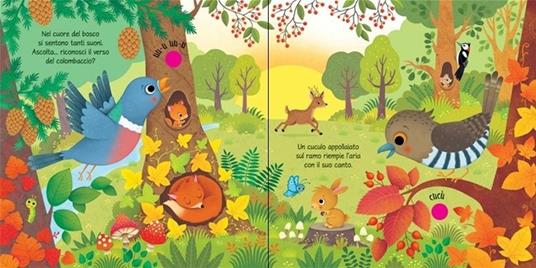 Il bosco. Ediz. a colori - Sam Taplin - Libro - Usborne - Libri tattili  sonori