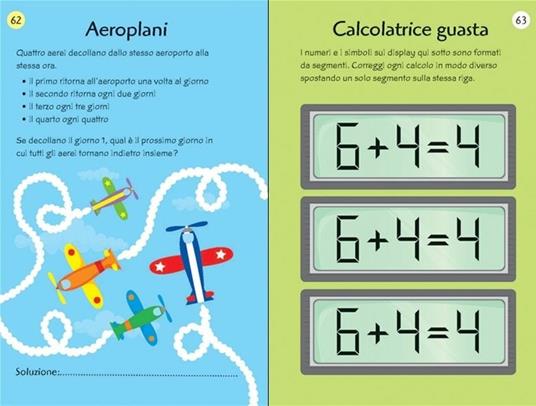 100 giochi di logica. Piccoli passatempi. Ediz. a colori - Simon Tudhope -  Libro - Usborne - | IBS