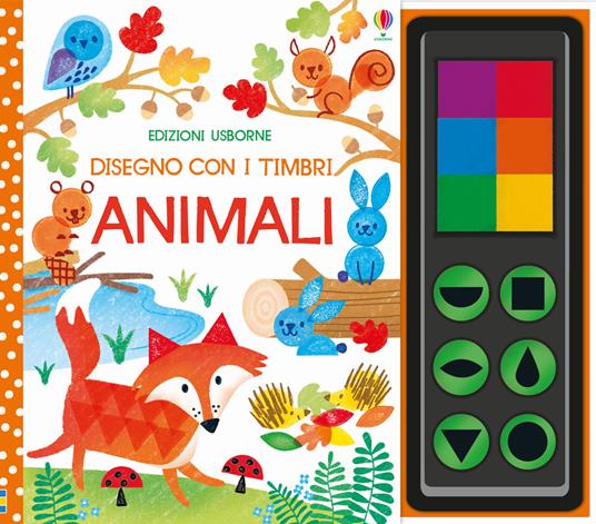 Animali. Ediz. a colori. Con gadget - Fiona Watt - copertina