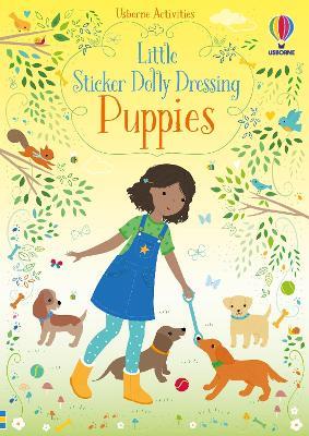 Little Sticker Dolly Dressing Puppies - Fiona Watt - cover