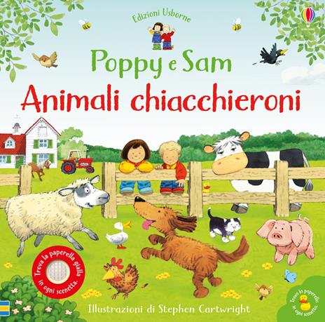 Animali chiacchieroni. Poppy e Sam. Ediz. a colori - Sam Taplin,Felicity Brooks - copertina