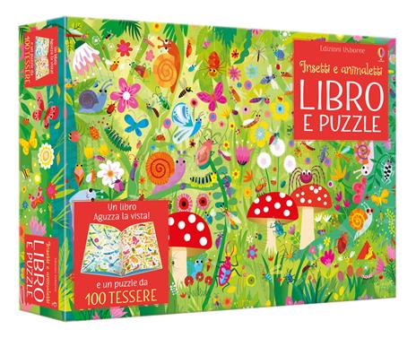 Insetti e animaletti. Con puzzle - Kirsteen Robson - copertina