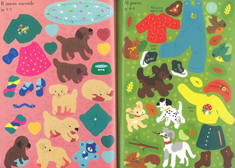 Cuccioli. Con adesivi. Ediz. a colori - Fiona Watt - 4