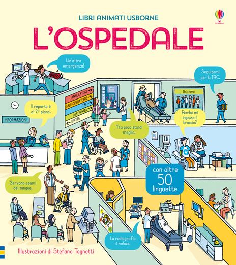 L'ospedale. Libri animati. Ediz. a colori - Katie Daynes - copertina