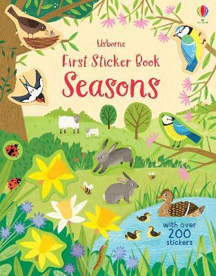 First Sticker Book Seasons - Holly Bathie - cover