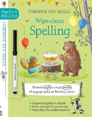 Wipe-Clean Spelling 8-9 - Jane Bingham - cover