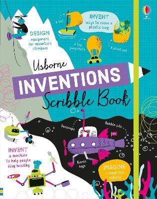 Inventions Scribble Book - Usborne - cover