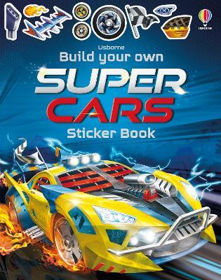 Build Your Own Supercars Sticker Book - Simon Tudhope - cover