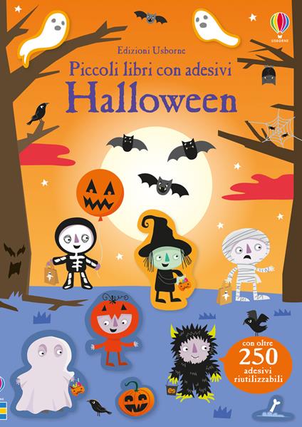 Halloween. Piccoli libri con adesivi. Ediz. a colori - Sam Smith - Libro -  Usborne - Libri stickers