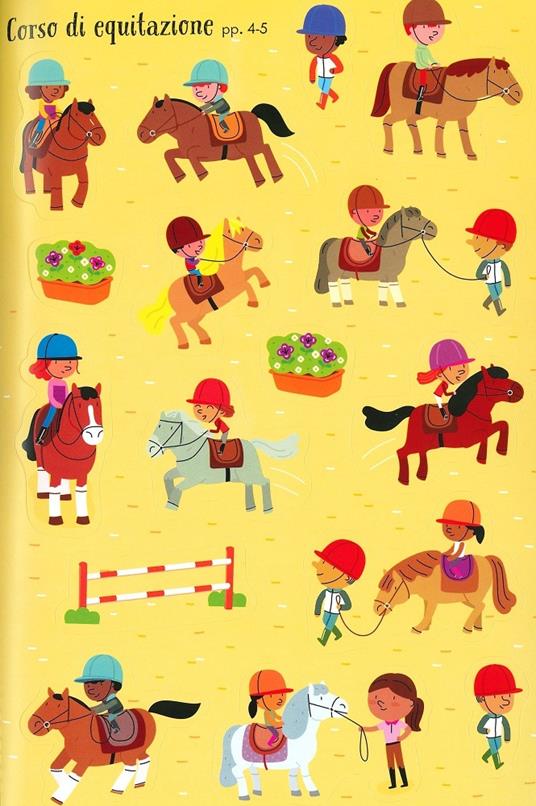 Cavalli e pony. Ediz. a colori - Kirsteen Robson - Libro - Usborne - Piccoli  libri con adesivi