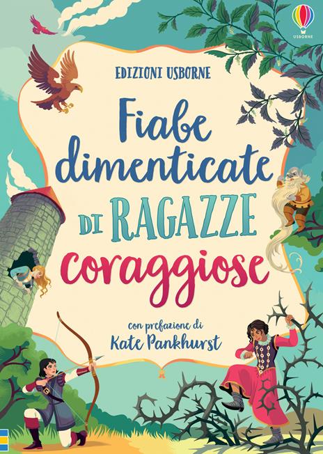 Fiabe dimenticate di ragazze coraggiose - copertina