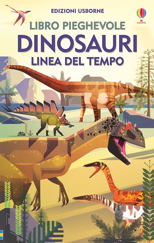 Dinosauri. Linea del tempo. Libro pieghevole. Ediz. a colori - Rachel Firth - copertina