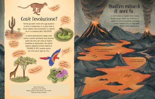 I segreti dell’evoluzione. Ediz. a colori - Emily Bone - 2