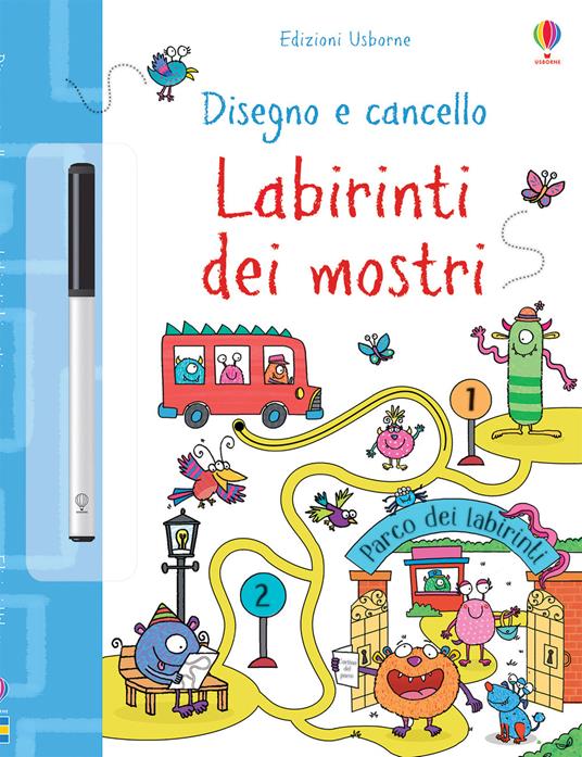 Labirinti dei mostri. Con gadget - Jane Bingham - copertina