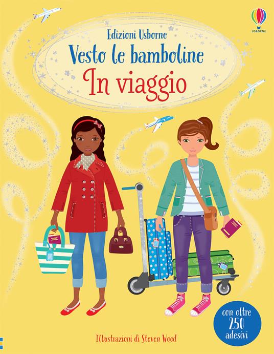 In viaggio. Con adesivi. Ediz. a colori - Fiona Watt - copertina