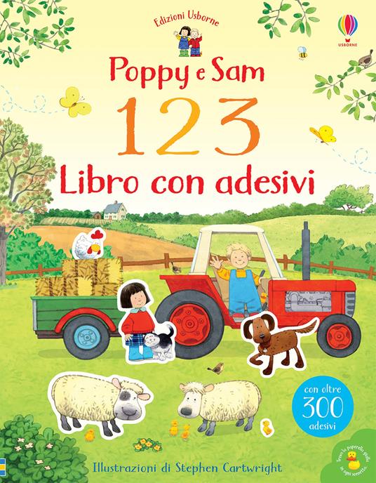 Poppy e Sam. 1 2 3 - Rachel Wilkie - copertina