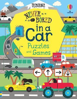 Never Get Bored in a Car Puzzles & Games - Lan Cook,Tom Mumbray - cover