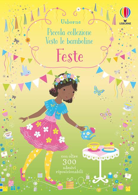 Feste. Con adesivi - Fiona Watt - copertina