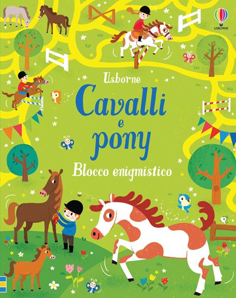 Cavalli e pony. Blocco enigmistico - Simon Tudhope - copertina