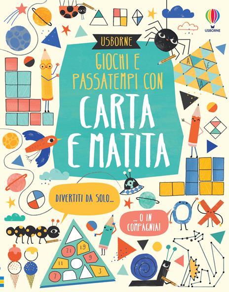 Giochi e passatempi con carta e matita - James Maclaine,Tom Mumbray,Lan Cook - copertina