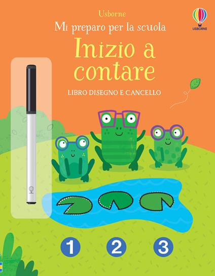 Inizio a contare. Ediz. a colori. Con pennarello - Jessica Greenwell - copertina