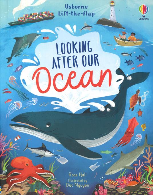 Looking after our ocean. Lift-the-flap - Rose Hall - copertina