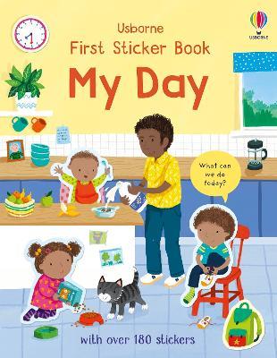 First Sticker Book My Day - Holly Bathie - cover