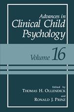 Advances in Clinical Child Psychology