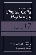 Advances in Clinical Child Psychology