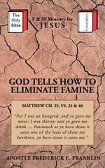 God Tells How to Eliminate Famine