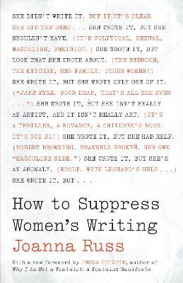 How to Suppress Women's Writing - Joanna Russ - cover