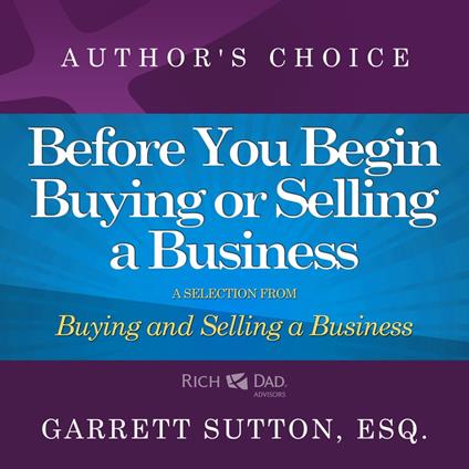 Before You Begin Buying or Selling a Business