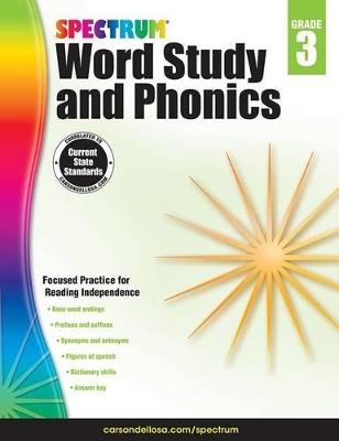 Spectrum Word Study and Phonics, Grade 3: Volume 82 - Spectrum - cover