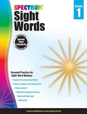 Spectrum Sight Words, Grade 1: Volume 103 - cover