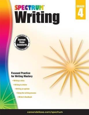 Spectrum Writing, Grade 4: Volume 38 - cover