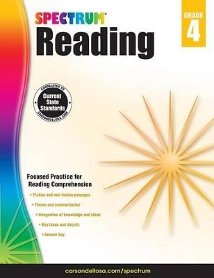 Spectrum Reading Workbook, Grade 4: Volume 23 - cover