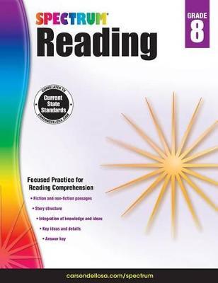 Spectrum Reading Workbook, Grade 8: Volume 26 - cover