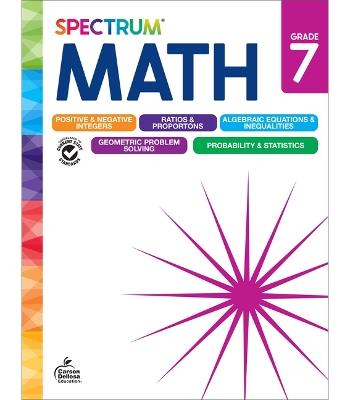 Spectrum Math Workbook, Grade 7 - Elise Craver - cover
